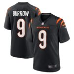 Joe Burrow Cincinnati Bengals  Game Jersey - Black