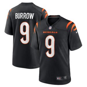Joe Burrow Cincinnati Bengals  Game Jersey - Black