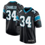 Sean Chandler Carolina Panthers  Game Jersey - Black