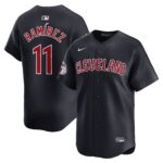 Men's Cleveland Guardians JosÃ© RamÃ­rez  Navy Alternate Limited Player Jersey