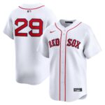 Men's Boston Red Sox #29 Bobby Dalbec  White Home Limited Player Jersey