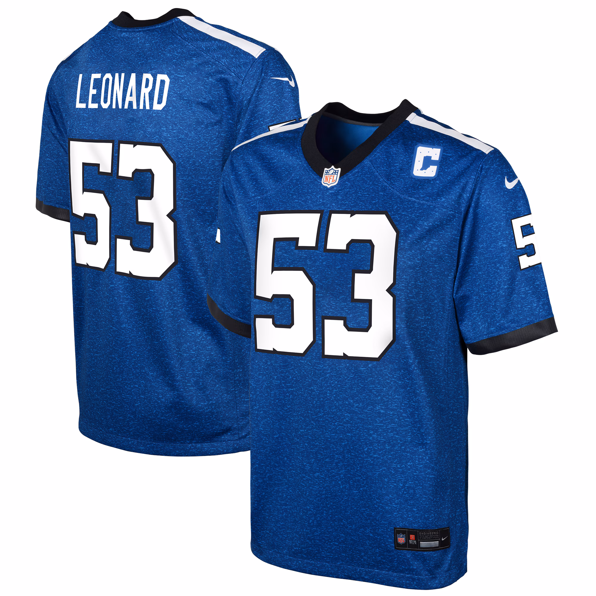 Shaquille Leonard Indianapolis Colts Youth Game Jersey - Blue