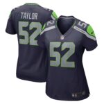 Darrell Taylor Seattle Seahawks  Women's Game Jersey - College Navy