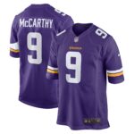 J.J. McCarthy Minnesota Vikings 2024 Draft First Round Pick Player Game Jersey - Purple