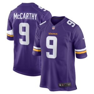 J.J. McCarthy Minnesota Vikings 2024 Draft First Round Pick Player Game Jersey - Purple