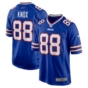 Dawson Knox Buffalo Bills Game Player Jersey - Royal