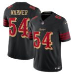 Men's Fred Warner #54 San Francisco 49ers 2025 Rivalries Collection Limited Jersey - Black