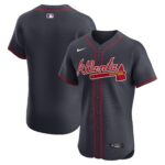 Atlanta Braves Navy Alternate Elite Jersey