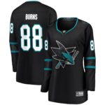 Brent Burns San Jose Sharks Women's Alternate Breakaway Player Jersey - Black