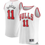 DeMar DeRozan Chicago Bulls  Youth 2021/22 Fast Break Jersey White - Association Edition