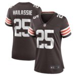Kahlef Hailassie Cleveland Browns Women's Team Game Jersey -  Brown