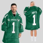 Adult Captain 1 Philadelphia Football Unisex Blanket Hoodie