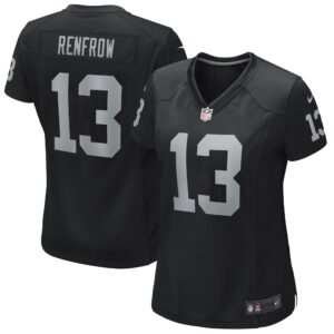 Hunter Renfrow Las Vegas Raiders  Women's Game Player Jersey - Black