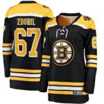 Jakub Zboril Boston Bruins Women's Home Breakaway Player Jersey - Black