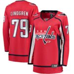 Charlie Lindgren Washington Capitals Women's Home Breakaway Player Jersey - Red