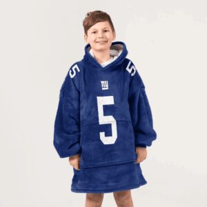 Kid K.T 5 New York G Football Unisex Blanket Hoodie