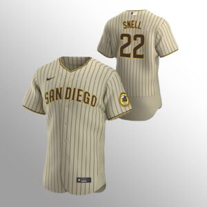 Men's San Diego Padres Blake Snell #22 Sand Brown  Trade Alternate Jersey