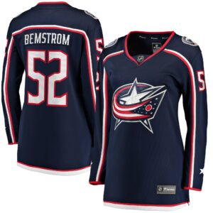 Emil Bemstrom Columbus Blue Jackets Women's Home Breakaway Player Jersey - Navy