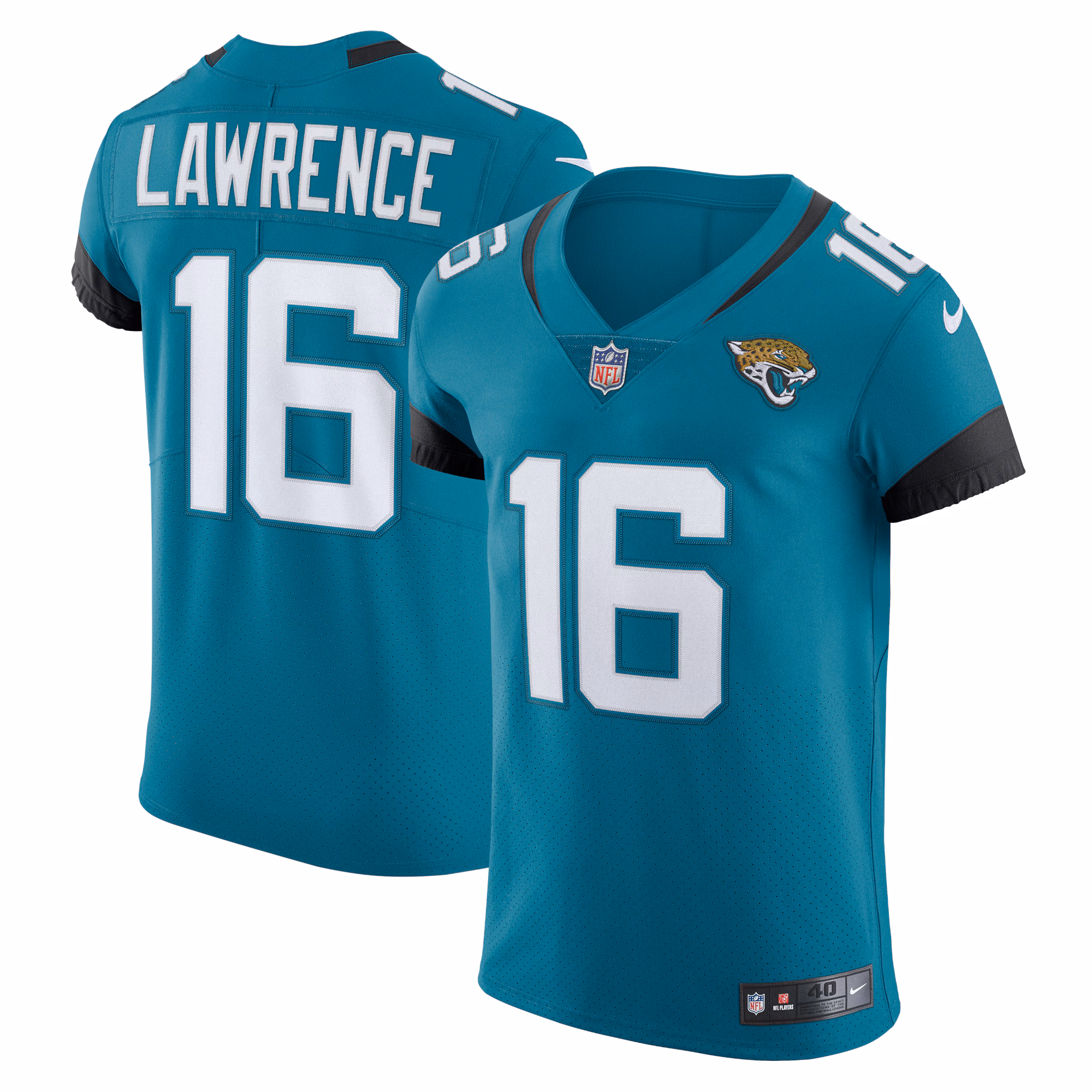Trevor Lawrence #16 Jacksonville Jaguars Vapor Elite Jersey - Teal