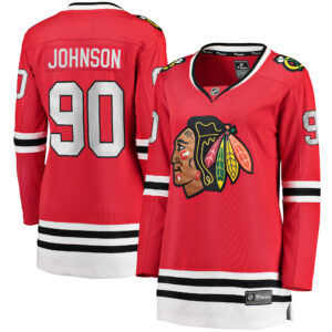 Tyler Johnson Chicago Blackhawks Women's Breakaway Player Jersey - Red