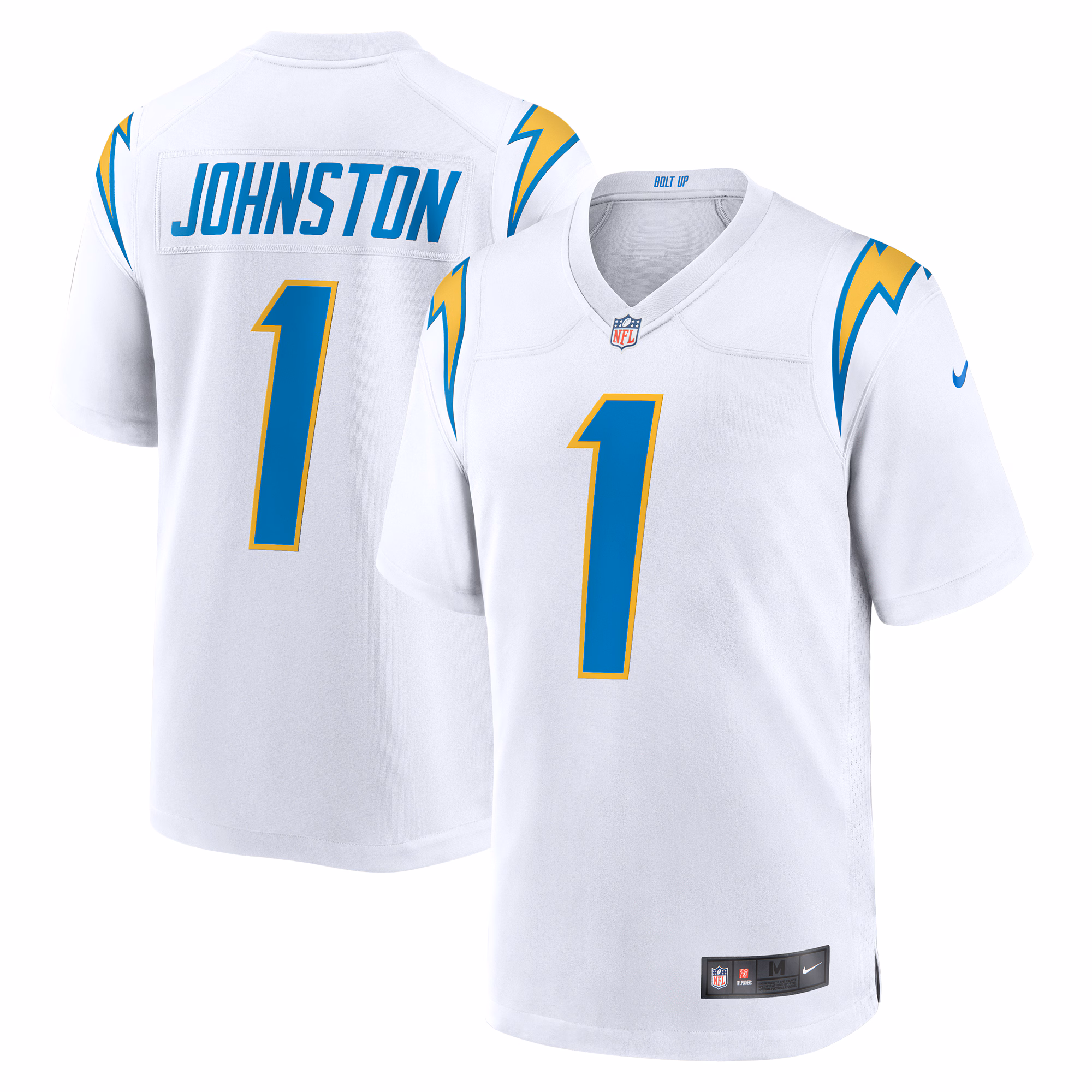 Quentin Johnston Los Angeles Chargers Away Game Jersey - White