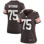 Joel Bitonio Cleveland Browns Women's Game Jersey - Brown