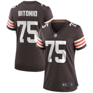 Joel Bitonio Cleveland Browns Women's Game Jersey - Brown
