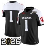 Team #1 Ndiana Hoosiers IND 2026 CFP Final Patch Vapor Limited Jersey V2 - All Stitched