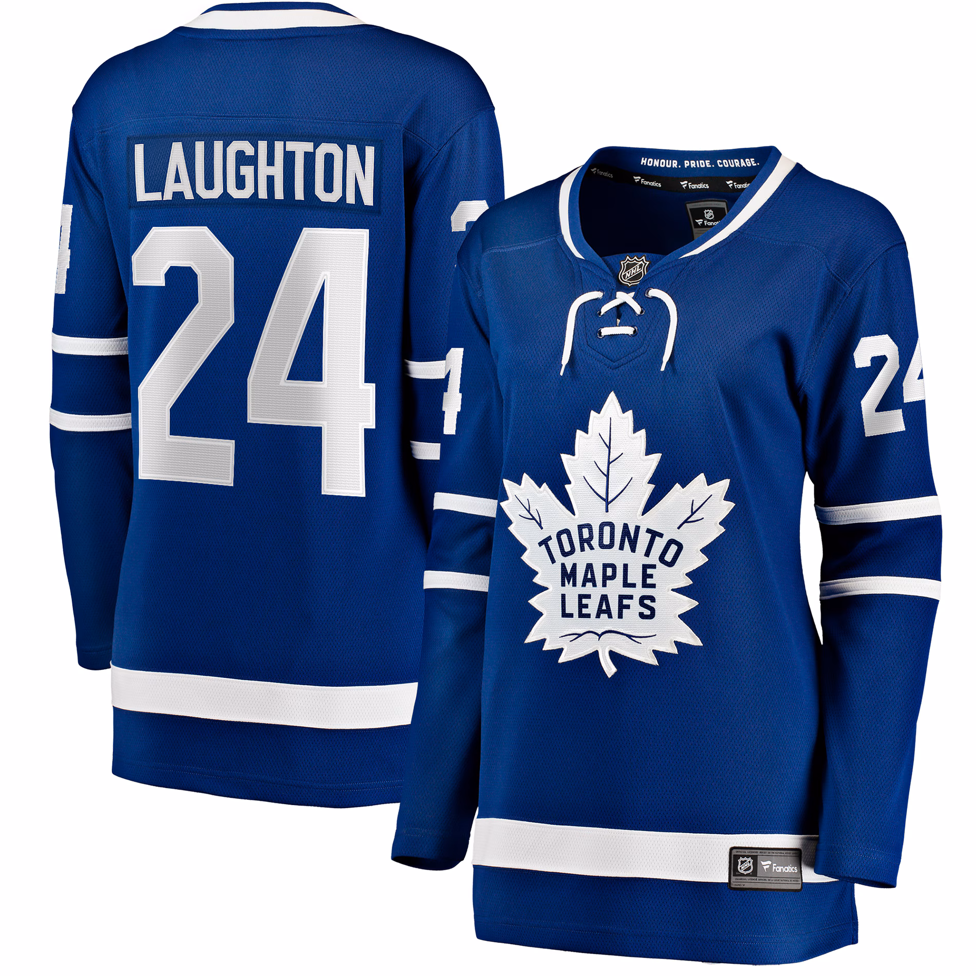 Women's Toronto Maple Leafs Scott Laughton #24 Fanatics Blue Home Breakaway Player Jersey