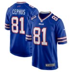 Quintez Cephus Buffalo Bills Team Game Jersey -  Royal