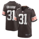 Thomas Graham Jr. Cleveland Browns Team Game Jersey -  Brown