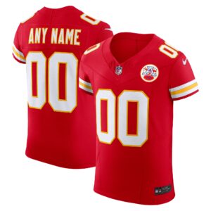 Kansas City Chiefs  Vapor F.U.S.E. Elite Custom Jersey - Red