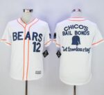 Bad News Bears Button Down #12 Tanner Boyle White Movie Stitched Baseball Jersey
