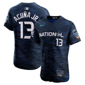 Ronald Acuña Jr. National League  2023 All-Star Game Vapor Premier Elite Player Jersey - Royal