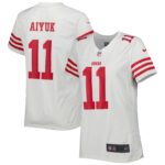 Brandon Aiyuk San Francisco 49ers  Women's Game Player Jersey - White