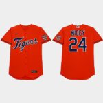 Miguel Cabrera 2021 Players Weekend Miggy Nickname Orange Men's Jersey