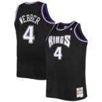 Chris Webber Sacramento Kings Mitchell & Ness Big & Tall 2000-01 Hardwood Classics Swingman Jersey - Black