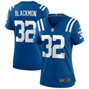 Julian Blackmon Indianapolis Colts  Women's Game Jersey - Royal
