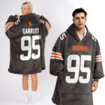 Adult M.G. 95 Cleveland Football Unisex Blanket Hoodie