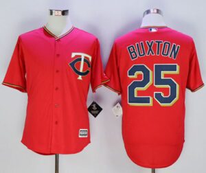 Minnesota Twins #25 Byron Buxton Red New Cool Base Stitched Jersey
