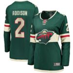 Calen Addison Minnesota Wild Women's Home Breakaway Player Jersey - Green
