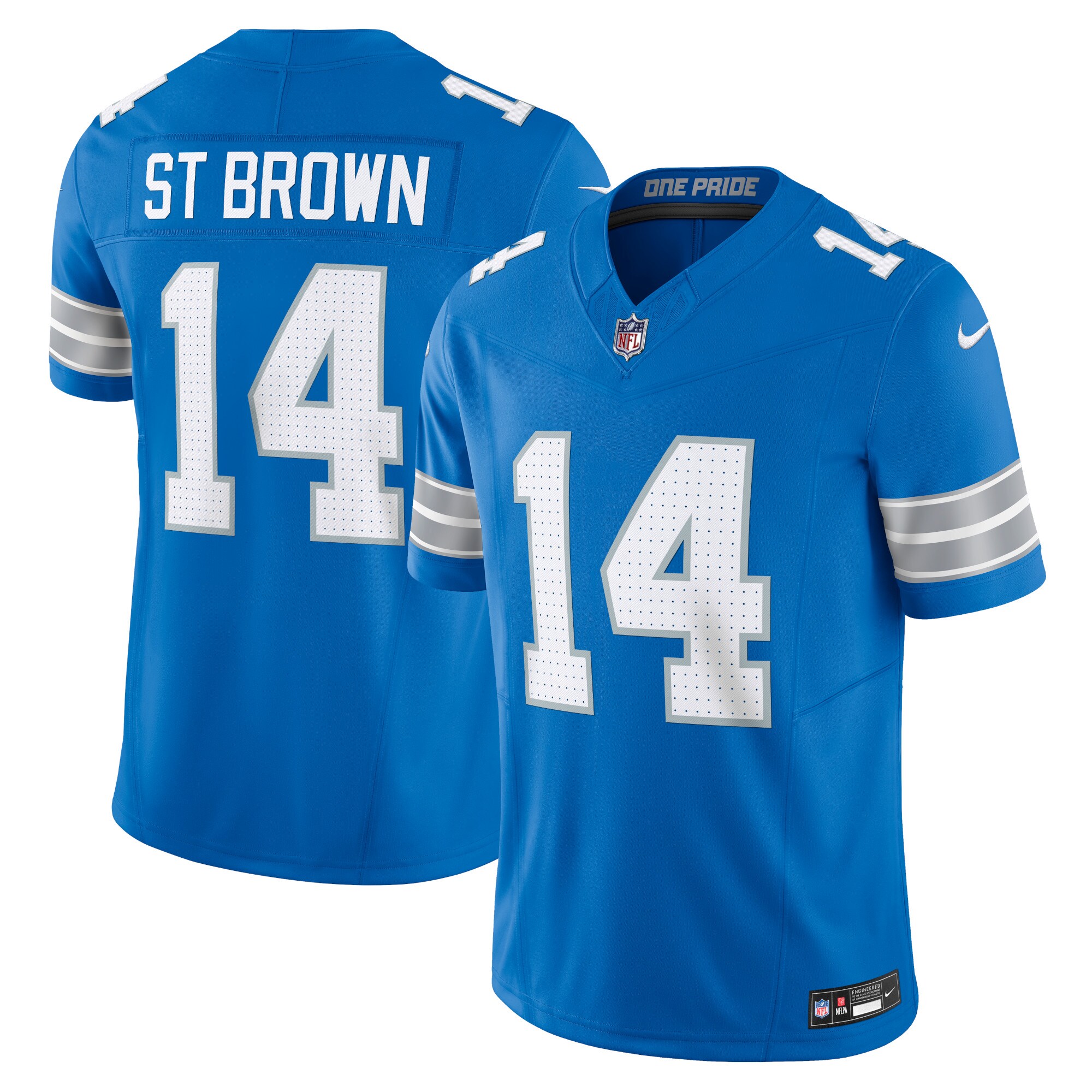 Amon-Ra St. Brown Detroit Lions Vapor F.U.S.E. Limited Jersey - Blue - Image 10