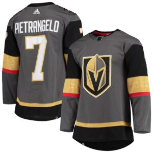 Alex Pietrangelo Vegas Golden Knights  Alternate Primegreen Authentic Pro Player Jersey - Gray