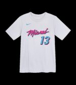 Bam Adebayo Original Vice Name & Number Kids Tee