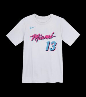 Bam Adebayo Original Vice Name & Number Kids Tee