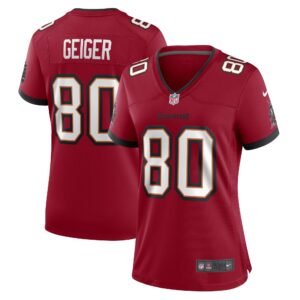 Kaylon Geiger Tampa Bay Buccaneers  Women's Game Player Jersey - Red