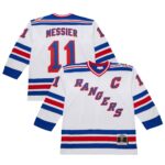 New York Rangers Mark Messier #11 White 1993-94 Power Play Jersey