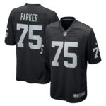 Brandon Parker Las Vegas Raiders  Game Jersey - Black