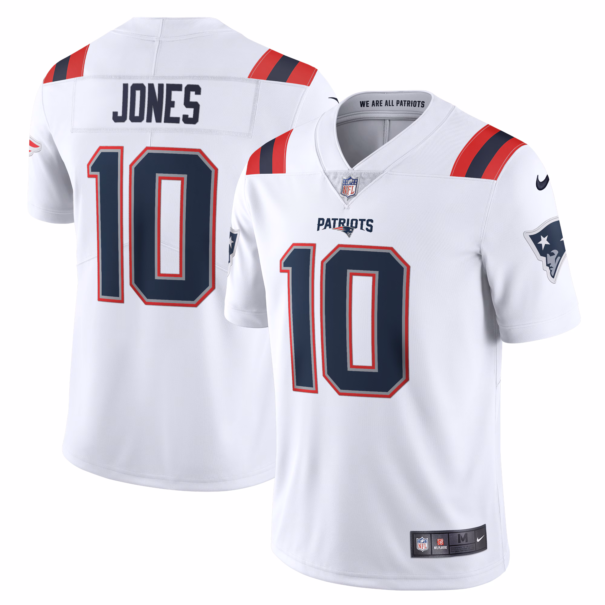 Mac Jones New England Patriots Vapor Limited Jersey - White