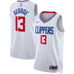 Paul George LA Clippers Unisex Swingman Jersey - Association Edition - White